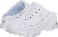 7.5 Wide D'lites - White/Silver Женские кроссовки Skechers Easy Going Repute Mule