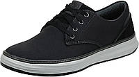 11.5 Black Мужские оксфорды Skechers из парусины Moreno