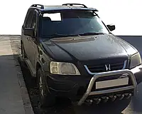 Козырек на лобовое стекло (черный глянец, 5мм) для Honda CRV 1996-2001 гг