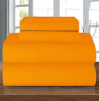 Queen Elite Orange Elegant Comfort Luxury Soft 1500 Thread Count Egypt 4-Piece Premium Hotel Quality Немн