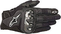 3X-Large Black Мужские перчатки Alpinestars SMX-1 Air v2 для мотоциклистов, черные/флуоресцентно-красные,