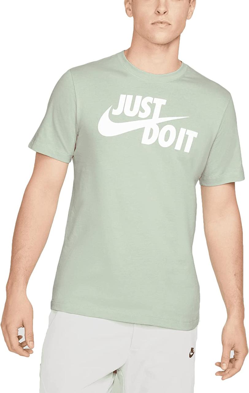 Seafoam/White X-Large Чоловічий спортивний одяг Nike ''Just Do It''. ФУТБОЛКА
