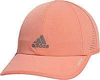 Semi Coral Fusion Pink/Silver Metallic One Size Adidas Женская кепка Superlite Relaxed Fit Performance