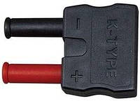 K-Type to Banana Plug Adapter Термопара типу Klein Tools 69142 K, високотемпературна термопара вимірює ві