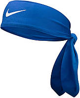 Royal, White One Size Повязка на голову Nike Dri-Fit Head Tie