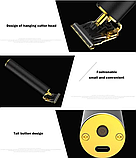 Тример для бороди та вусів TRIMMER WN09 для чоловіків, машинка для окантовки бороди, електробритва універсальна, фото 3