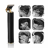 Тример для бороди та вусів TRIMMER WN09 для чоловіків, машинка для окантовки бороди, електробритва універсальна, фото 4