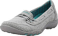 8.5 Grey Aqua Женские кроссовки Skechers Breathe Easy-Good Influence