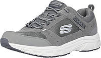 7 4E US Gray/White Мужские кроссовки Skechers Oak Canyon Oxford