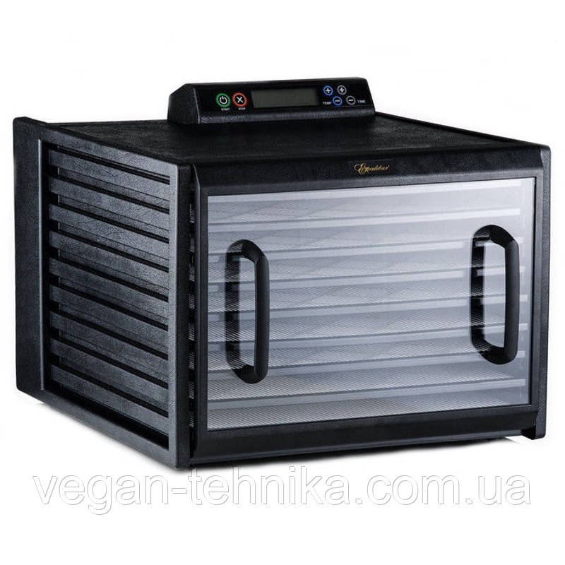 Дегідратор Excalibur 4948CDFB — професійна сушарка для фруктів, овочів, м'яса та пастили на 9 лотків, фото 1