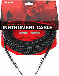 Кабель D'Addario PW-CDG-30BK Coiled Instrument Cable - Black