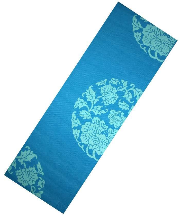 Килимок для йоги з принтом LiveUp PVC YOGA MAT (LS3231C-06b)