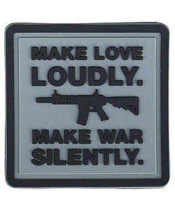 Шеврон/патч KOMBAT UK Make Love Loudly Patches (kb-mllp)