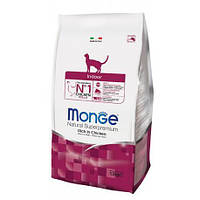 Сухой корм Monge Cat Indoor с курицей и рисом для кошек живущих в помещении 400 гр