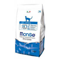Сухой корм Monge Cat Urinary с курицей и рисом для взрослых кошек для профилактики мочекаменной болезни 400 г