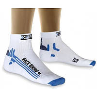 Шкарпетки X-Socks Bike Racing Woman 37-38 Білий/Синій (1068-X20324 37-38)