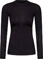 Термокофта X-Bionic Apani 4.0 Merino Shirt Round Neck Long Sleeve Women XL Чорний (1068-AP-WT06W19W XL B026)