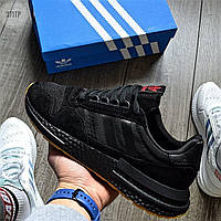 Черные мужские кроссовки Adidas ZX 500 RM