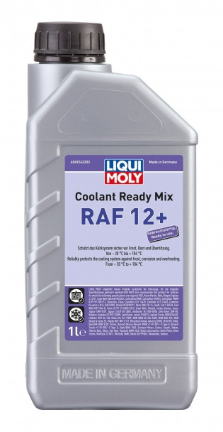 Liqui Moly RAF Готовий антифриз 12+ червоний -20 °C, 1 л (6924), фото 1