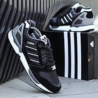 Черные мужские кроссовки Adidas ZX 800 Black White