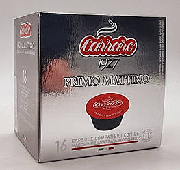 Кава в капсулах Carraro A Modo Mio Primo Mattino 16 шт. Італія