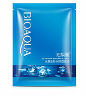 Маска для лица тканевая BIOAQUA ICE FOUNTAIN WHITENING MASK охлаждающая 30 гр