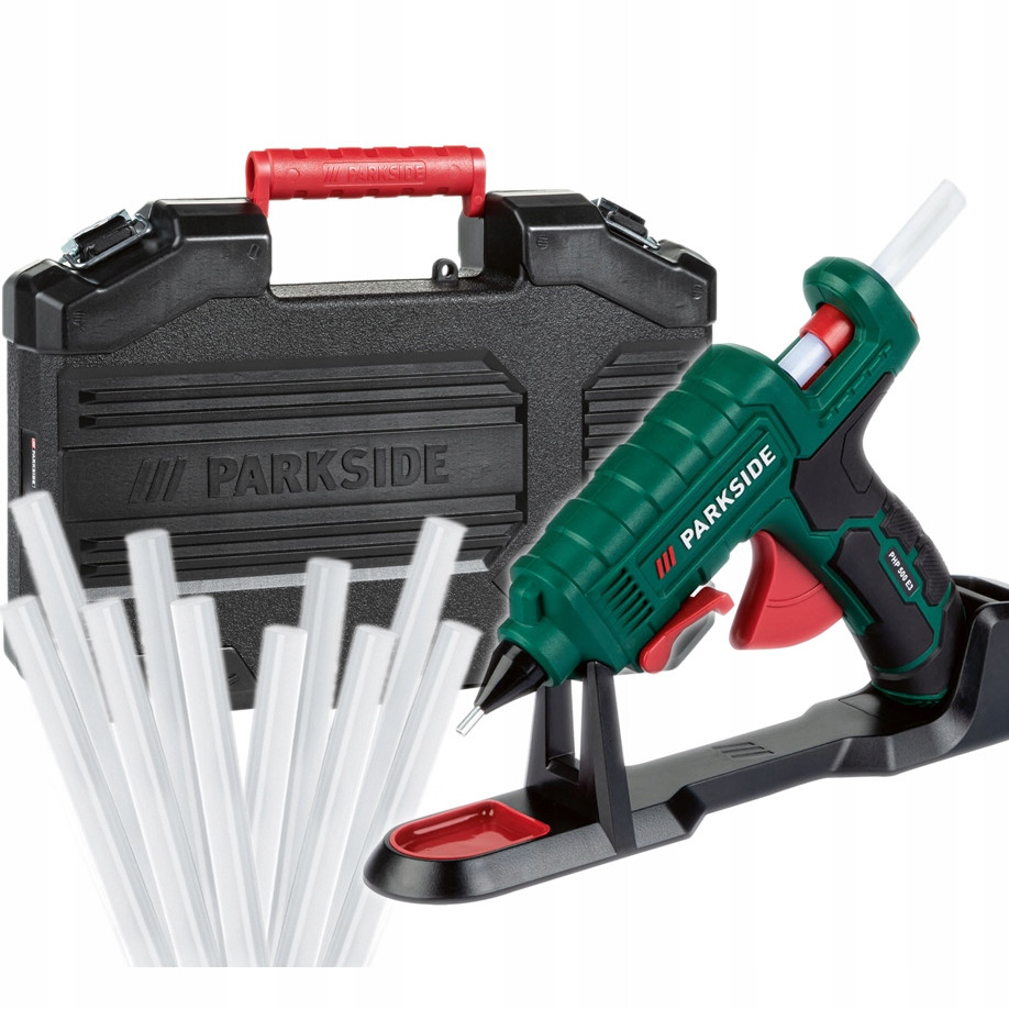 Клейовий пістолет Parkside PHP 500 E3 + запас клею