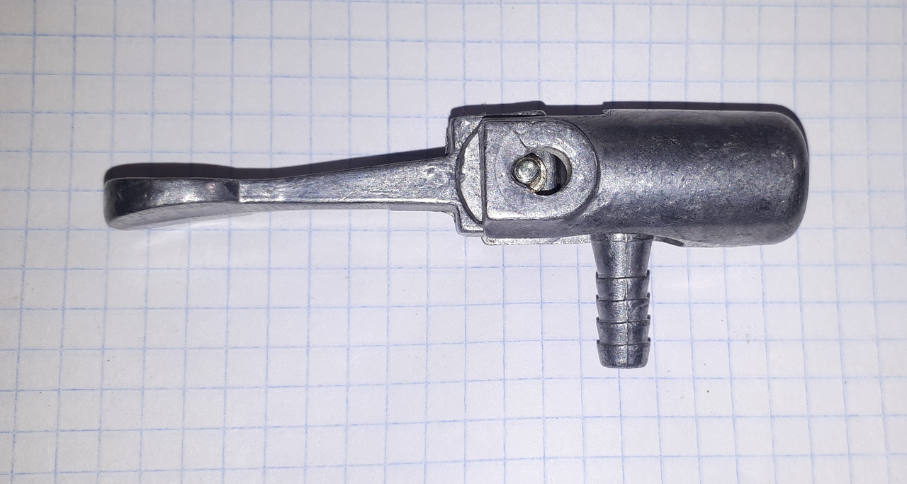 Наконечник штуцер для насоса алюмінієвий