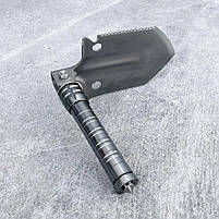Лопата складана 2 в 1 з викруткою та ножем Stenson WTH71283-15 S, фото 5