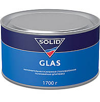 Шпатлевка наполнительная полиэфирная усиленная стекловолокном Solid Glas, 1700 г