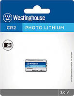 Литиевая батарейка Westinghouse Lithium CR2 3 В 1 шт/уп blister