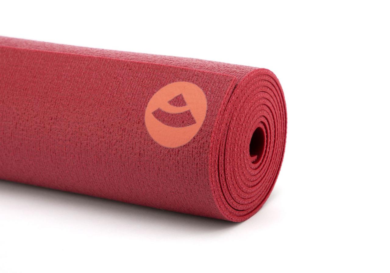 Коврик для йоги Kailash от Bodhi бордовый 200x60x0.3 см - фото 2 - id-p1501596072