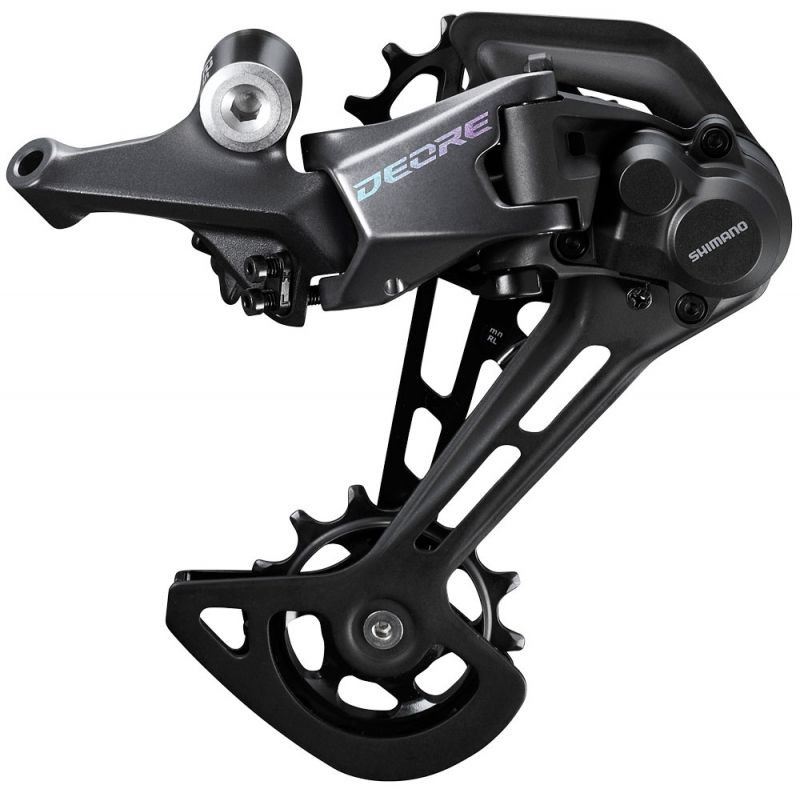 Перемікач задн. 12 швидк. max-51T під болт чорний SHIMANO Deore RD-M6100 довга лапка