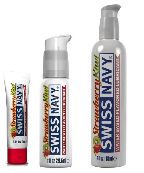 Універсальний лубрикант для орального сексу Swiss Navy Strawberry Kiwi 29 мл, фото 1