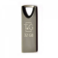 T&G Metal Series TG117BK-32G 32Gb USB флеш накопичувач Black с дужкой брелок