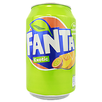 Напій газований екзотик Фанта Fanta exotic 330ml 24шт/ящ (Код: 00-00013476)