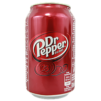 Напій газований Др. Пеппер Dr. Pepper 330ml 24шт/ящ (Код: 00-00013604)