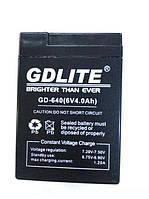 Аккумуляторная батарея GDLITE 6V 4.0Ah GD-640