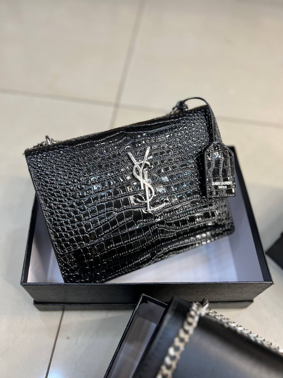 Жіноча шкіряна сумка Yves Saint Laurent Ів Сен Лоран, крос боді mini, брендові сумки, жіночі сумки, 299