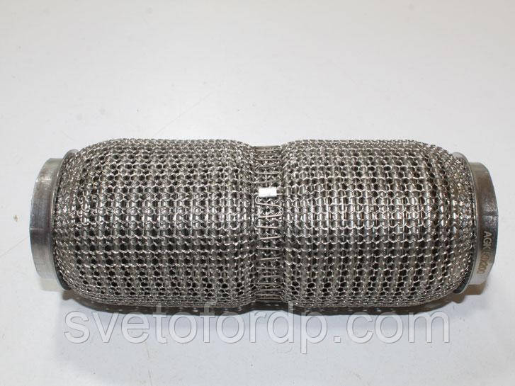 Гофра 50х200 (3-шарова) (interlock) (КОЛЬЧУГА) (гантелева), фото 1