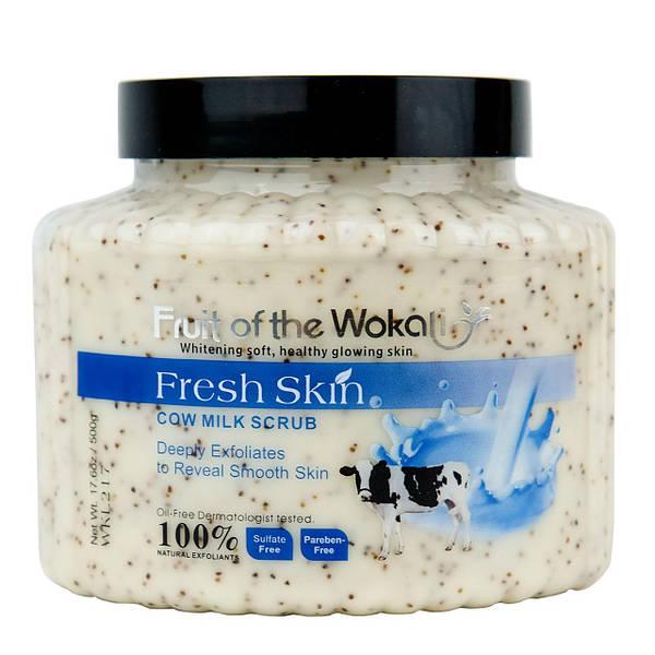 Скраб для тіла Wokali Fresh Skin Scrub  Cow Milk WKL217 500 г