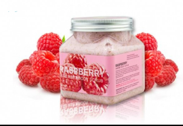 Скраб для тіла WOKALI Raspberries Sherbet Body Scrub 350 мл