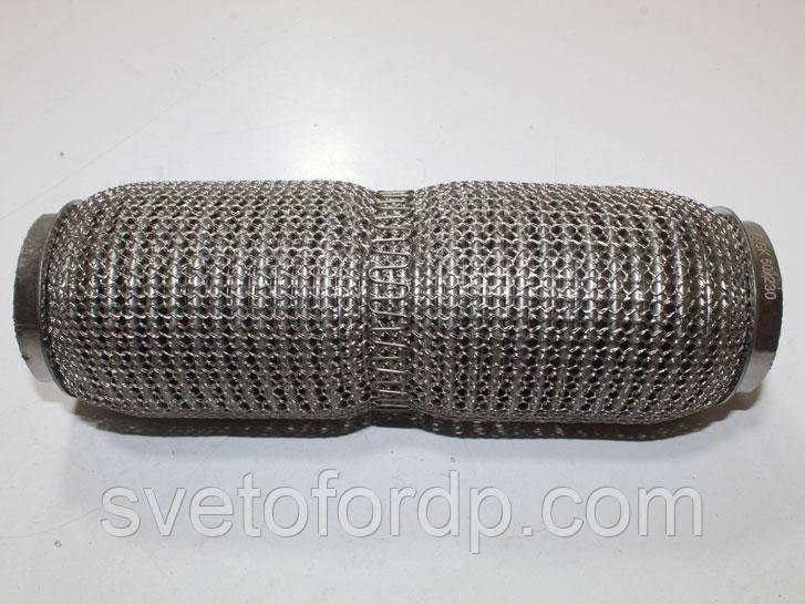 Гофра 50х230 (3-шарова) (interlock) (КОЛЬЧУГА) (гантелева), фото 1