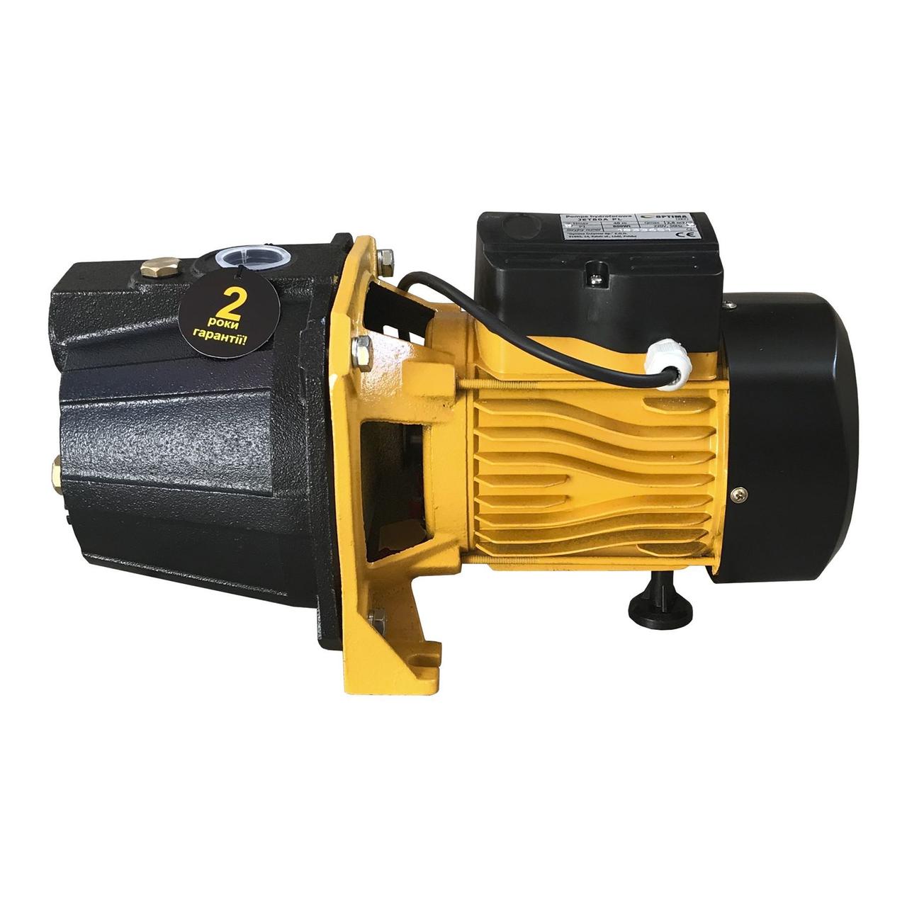 Насос відцентровий 0,8 кВт Optima Jet 80A чавун короткий, фото 1