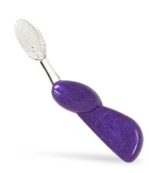 ЗУБНА ЩІТКА ТМ Radius Big Brush (Original Right hand) для правші м'яка, фіолетова