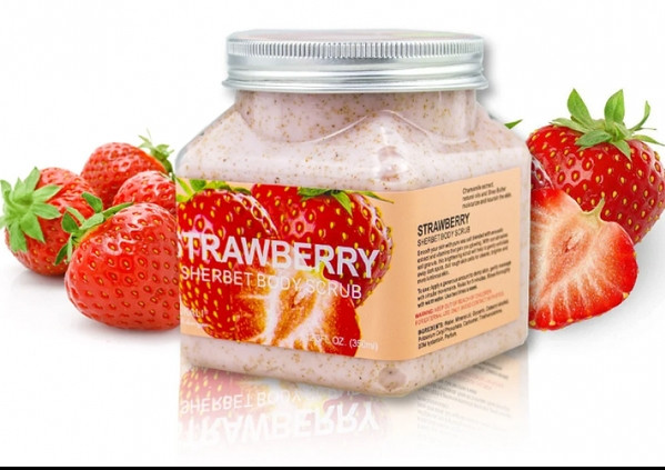 Скраб для тіла WOKALI Strawberry Sherbet Body Scrub 350 мл