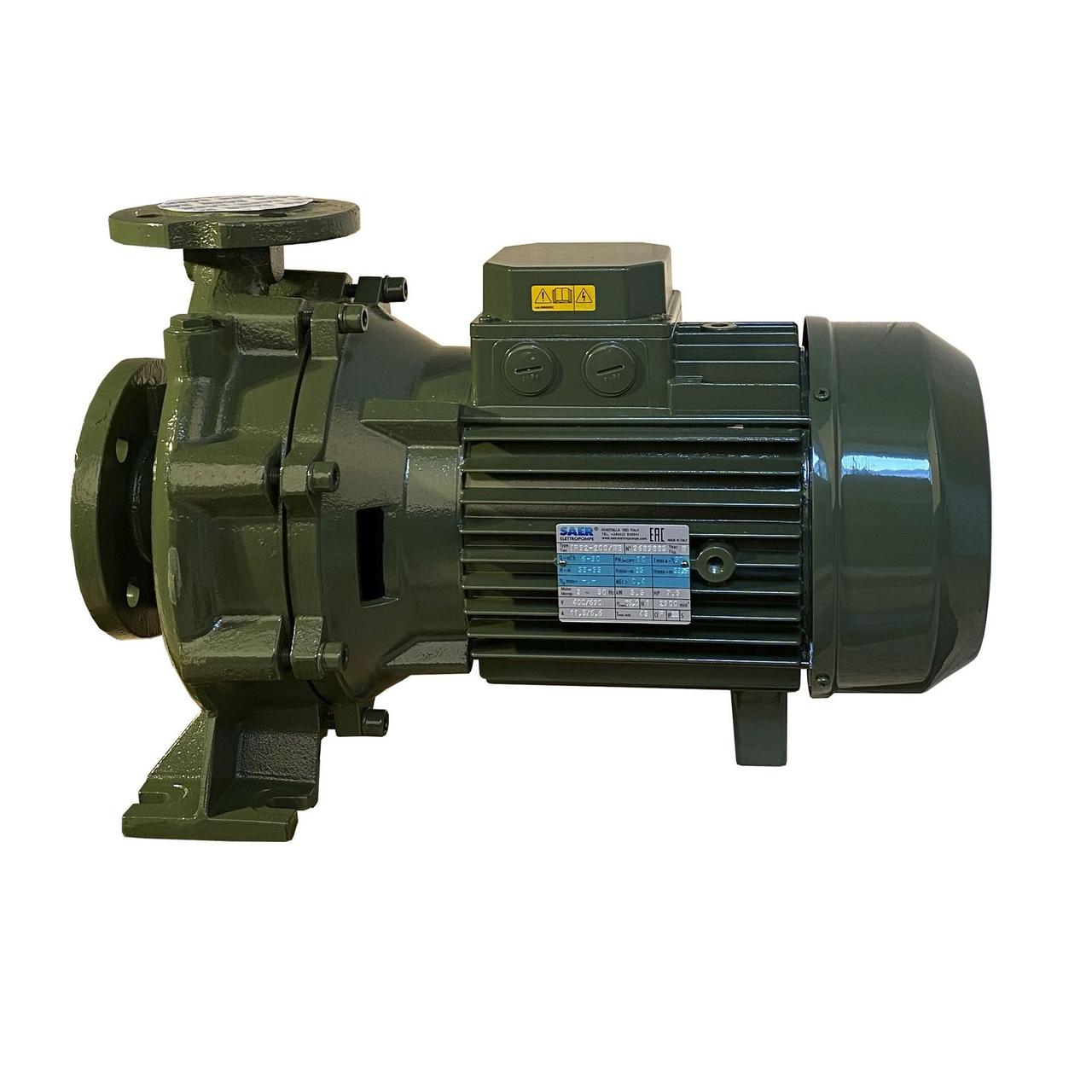Насос моноблоковий IR 32-200NB 5,5 кВт SAER (30 м3/год,53,6 м)