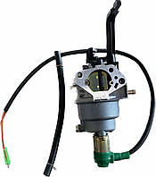 Карбюратор генератора 5-8кВт під ричажну заслонку з електроклапаном 188F