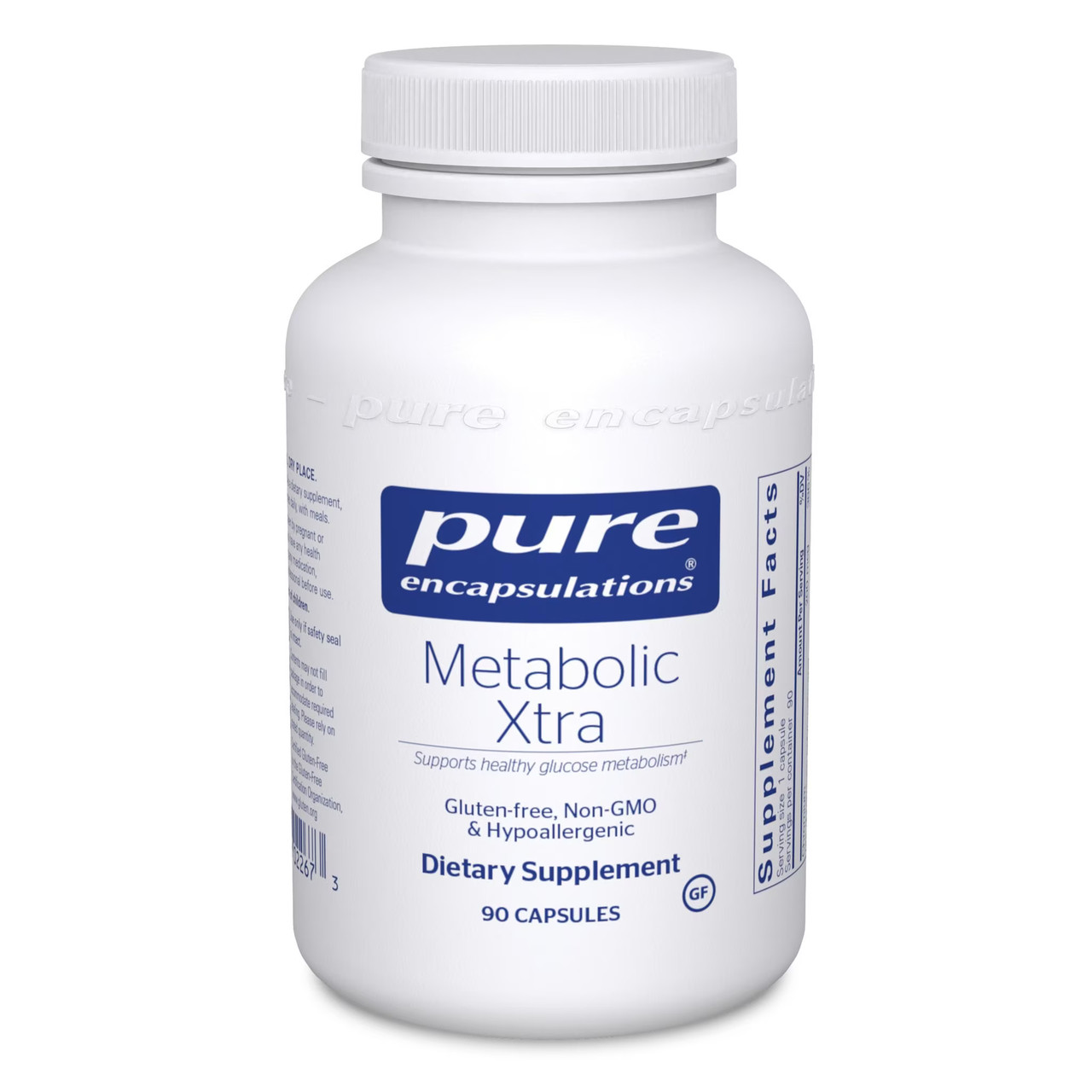 Метаболік Екстра, Metabolic Xtra, Pure Encapsulations, 90 капсул. Придатний до кінця 11.2024 року BX543