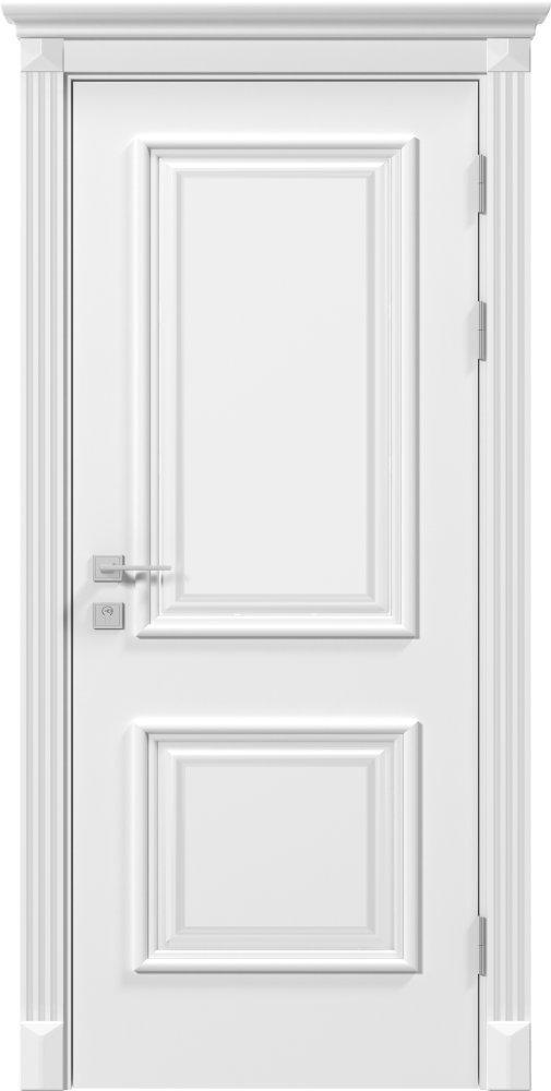 Двері фарбовані колекції SIENA модель LAURA ПГ Білий мат